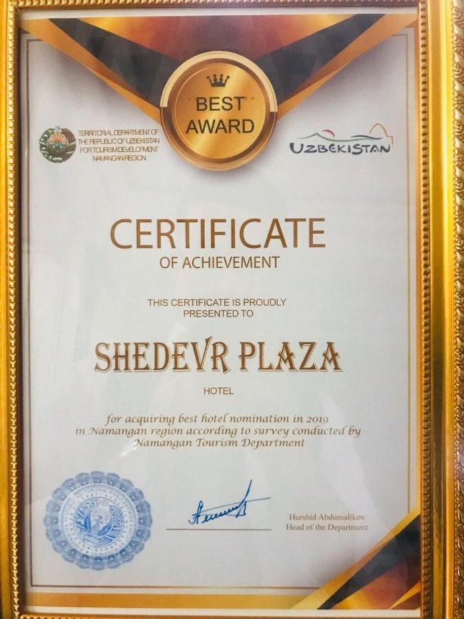 فندق نمنغانفي  Shedevr Plaza المظهر الخارجي الصورة